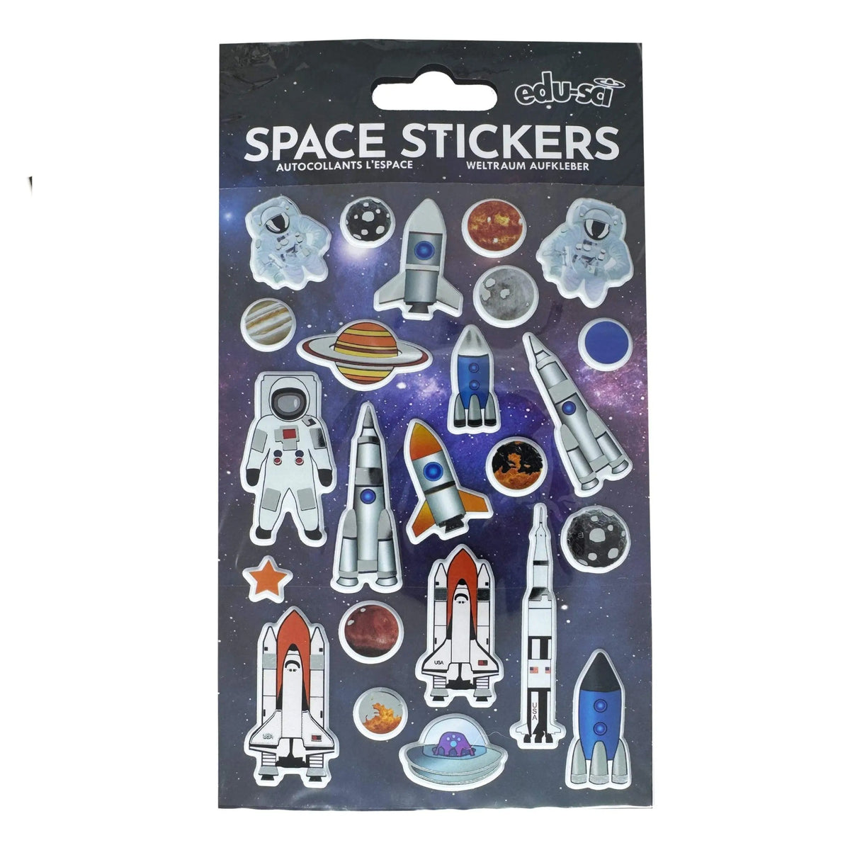 Space Stickers- Assorted Designs