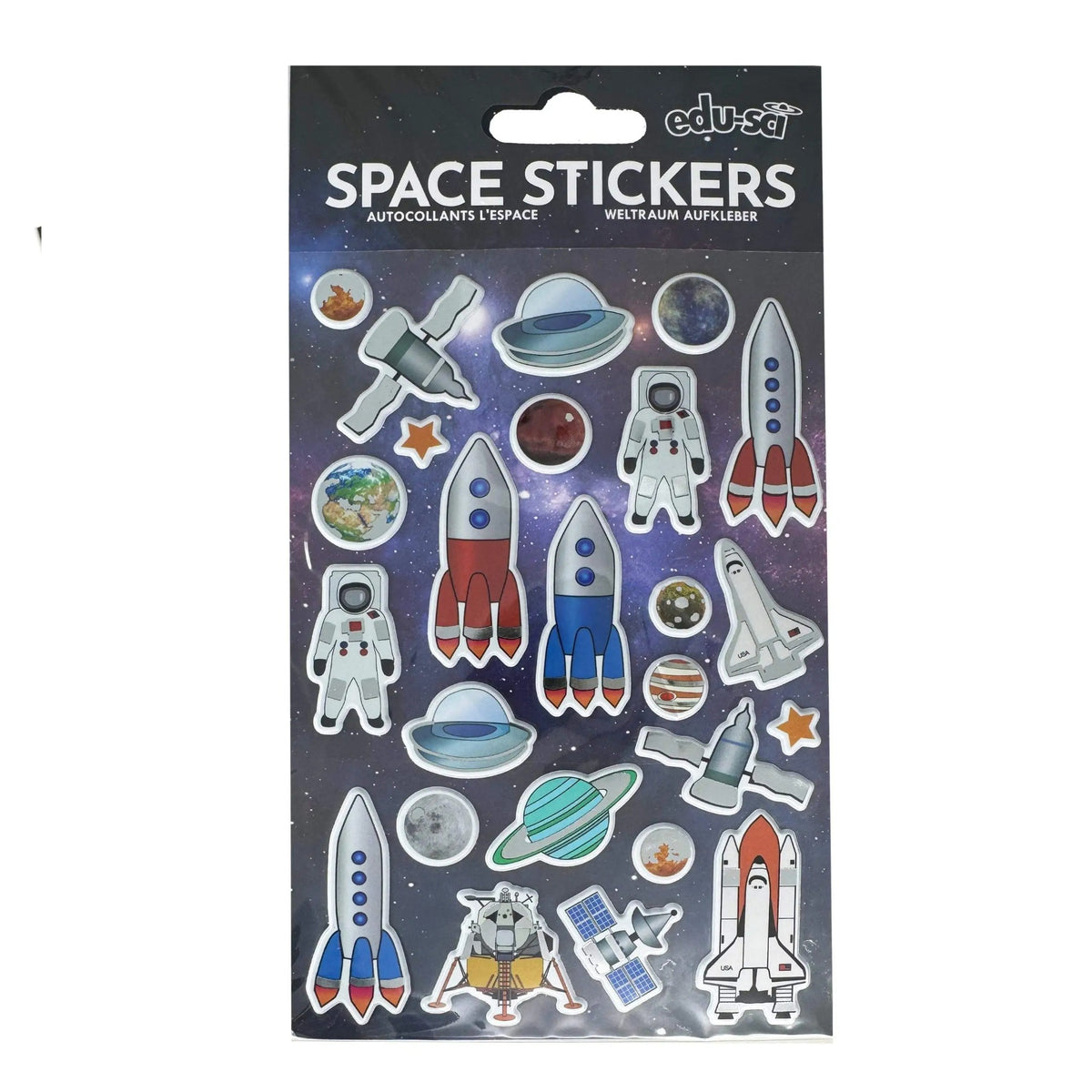 Space Stickers- Assorted Designs