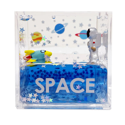 Space Floating Paper Weight Square