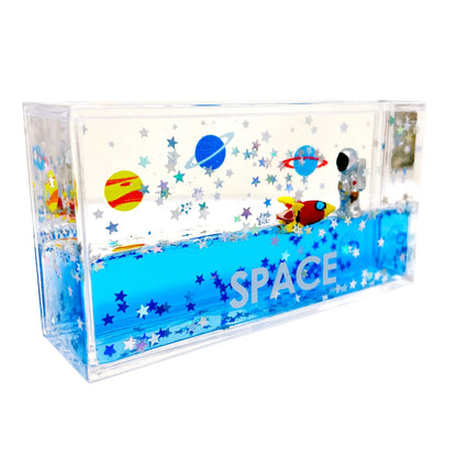 Space Floating Paper Weight Rectangle