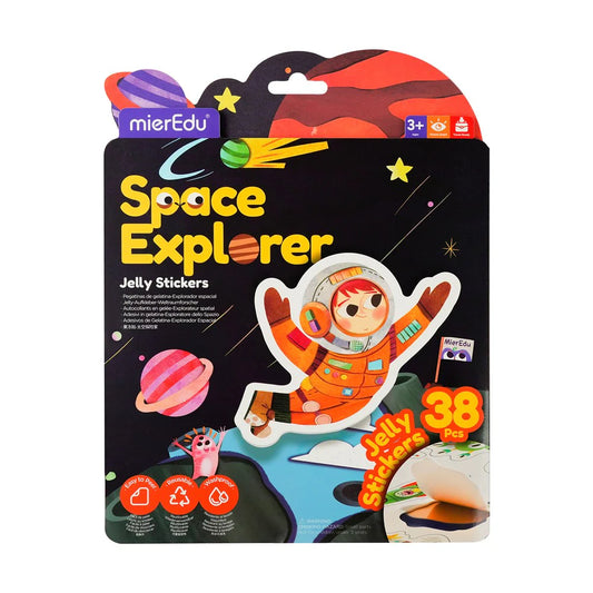 mierEdu Space Explorer Jelly Stickers