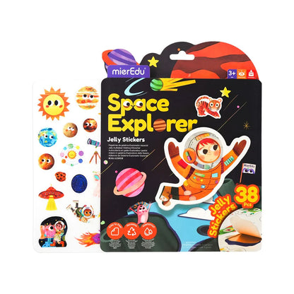 mierEdu Space Explorer Jelly Stickers