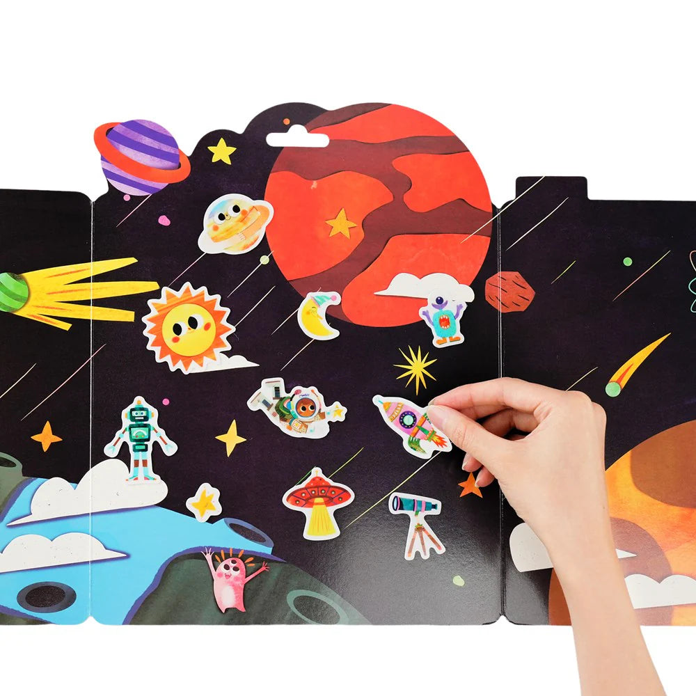 mierEdu Space Explorer Jelly Stickers