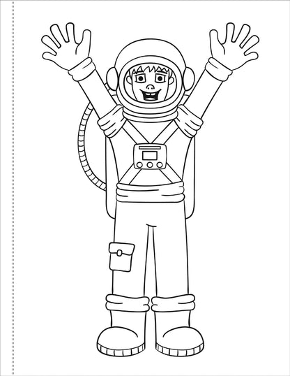 Solar System Colouring Book