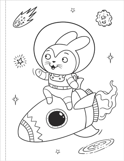 Solar System Colouring Book