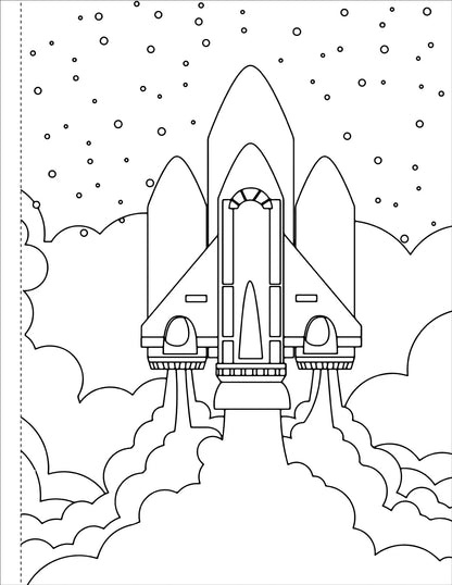 Solar System Colouring Book