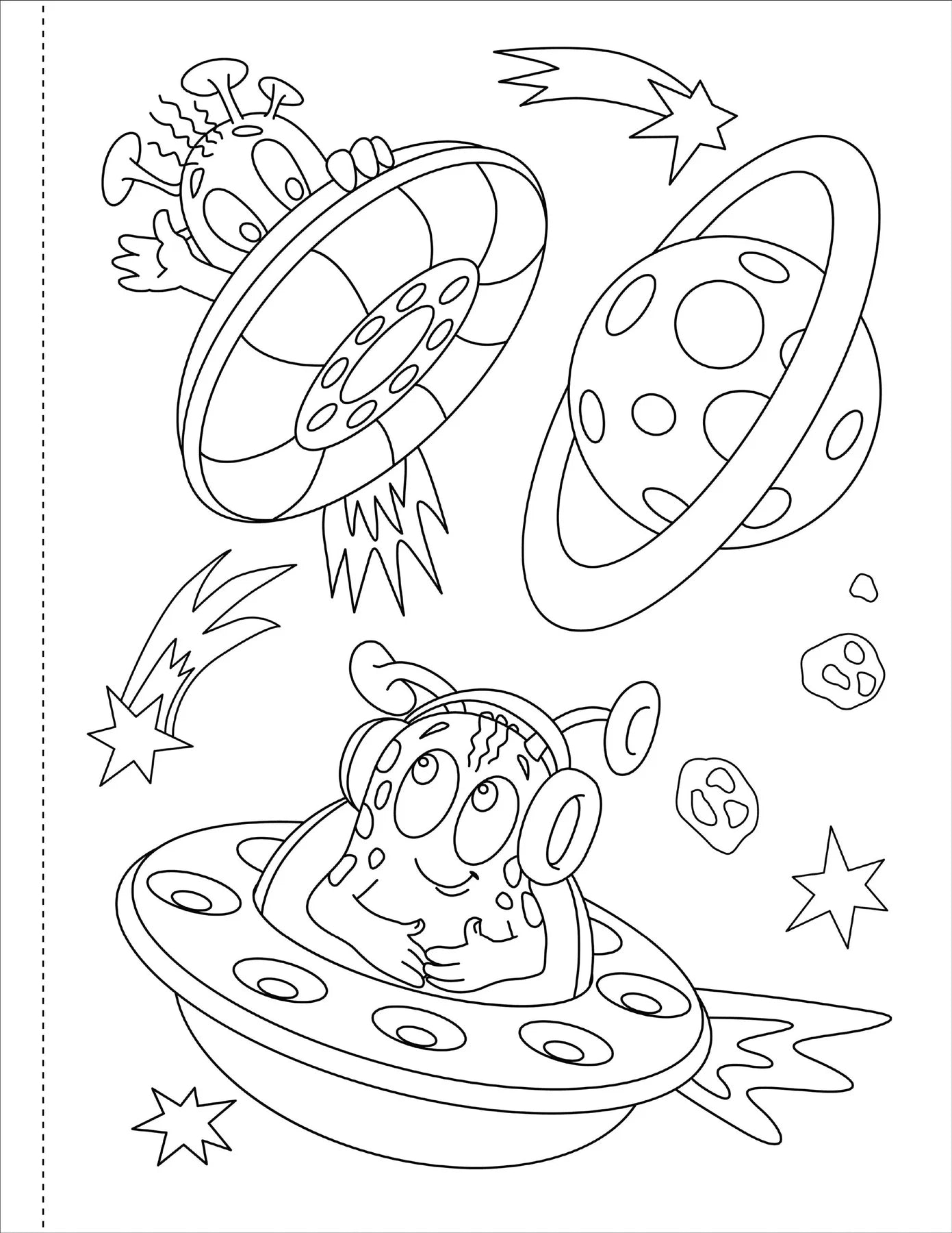 Solar System Colouring Book