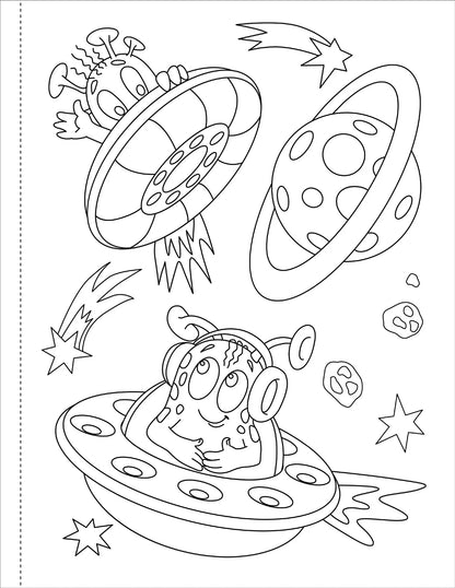 Solar System Colouring Book