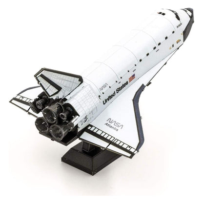 Space Shuttle Atlantis Coloured Version- 3D Metal Model Kit