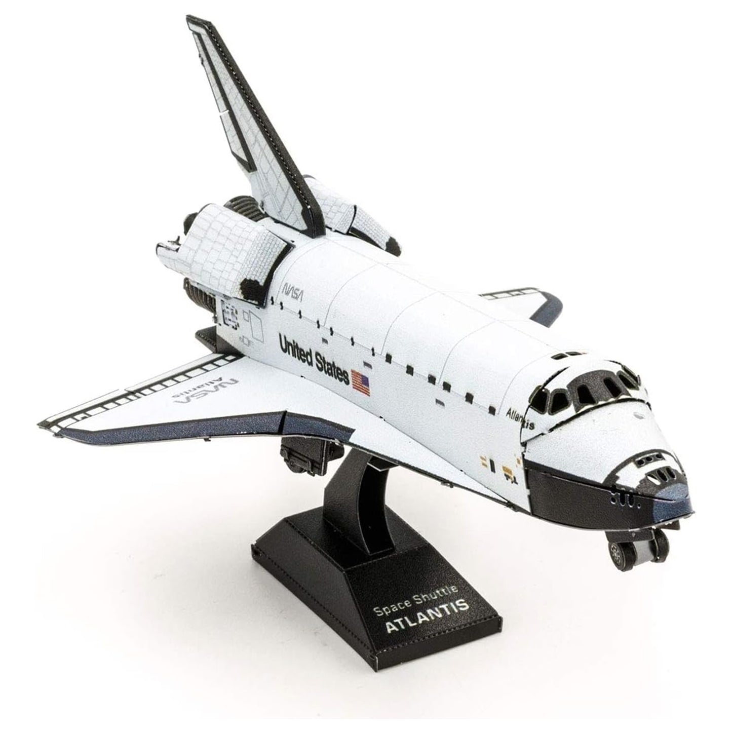 Space Shuttle Atlantis Coloured Version- 3D Metal Model Kit