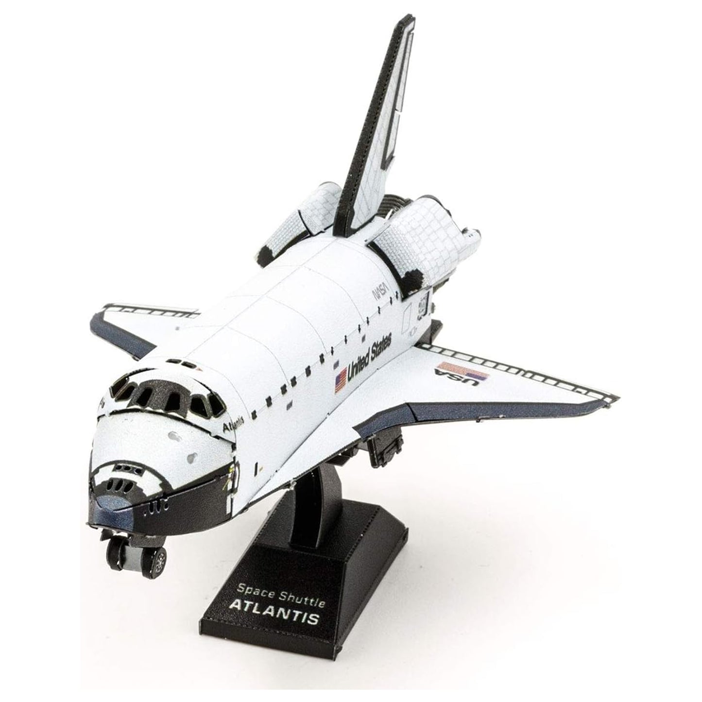 Space Shuttle Atlantis Coloured Version- 3D Metal Model Kit