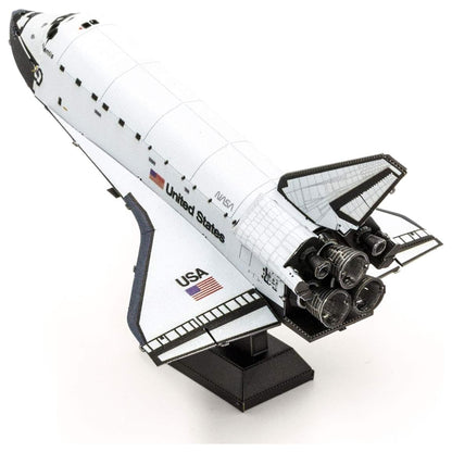 Space Shuttle Atlantis Coloured Version- 3D Metal Model Kit