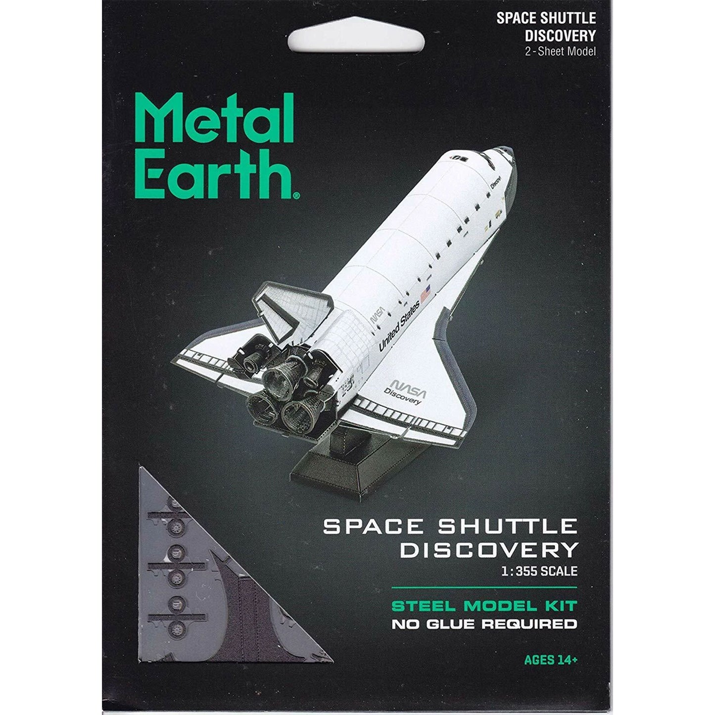 Space Shuttle Discovery- 3D Metal Model Kit