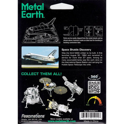 Space Shuttle Discovery- 3D Metal Model Kit