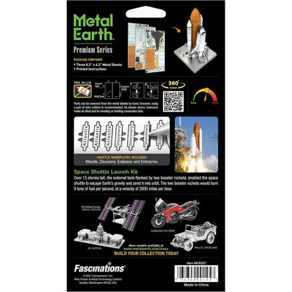 Space Shuttle Launch- 3D Metal Model Kit