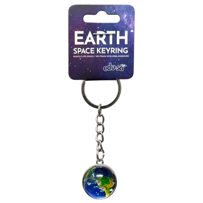 Earth Space Keyring