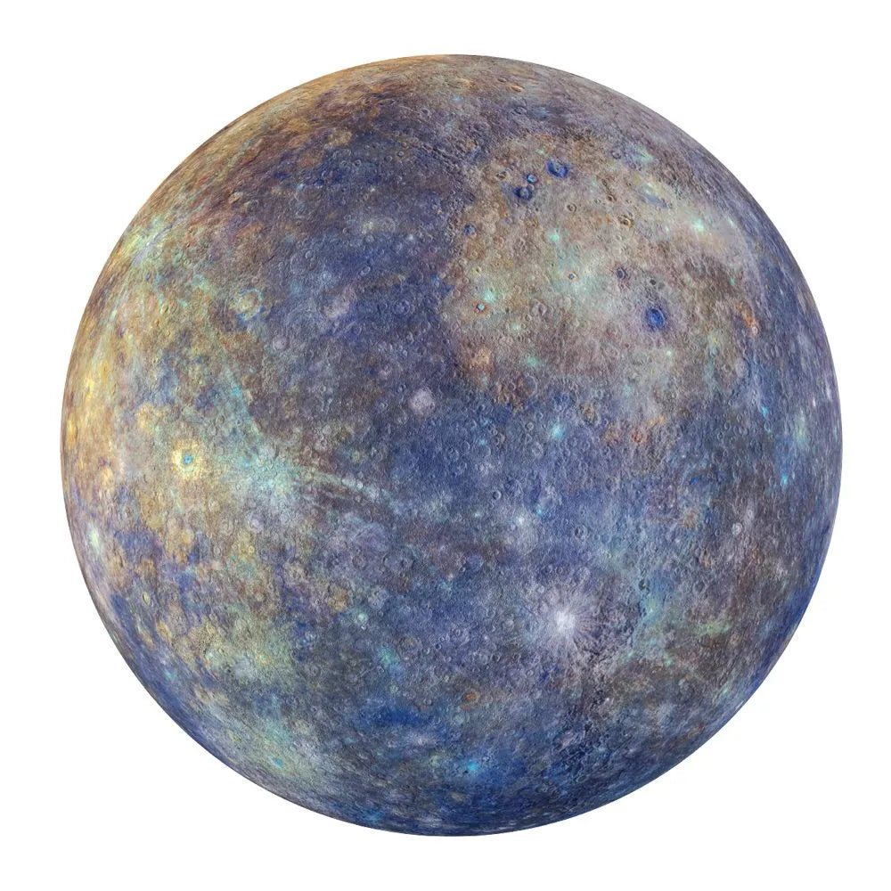 9cm Round Mercury Coaster