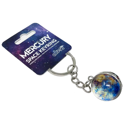 Mercury Space Keyring