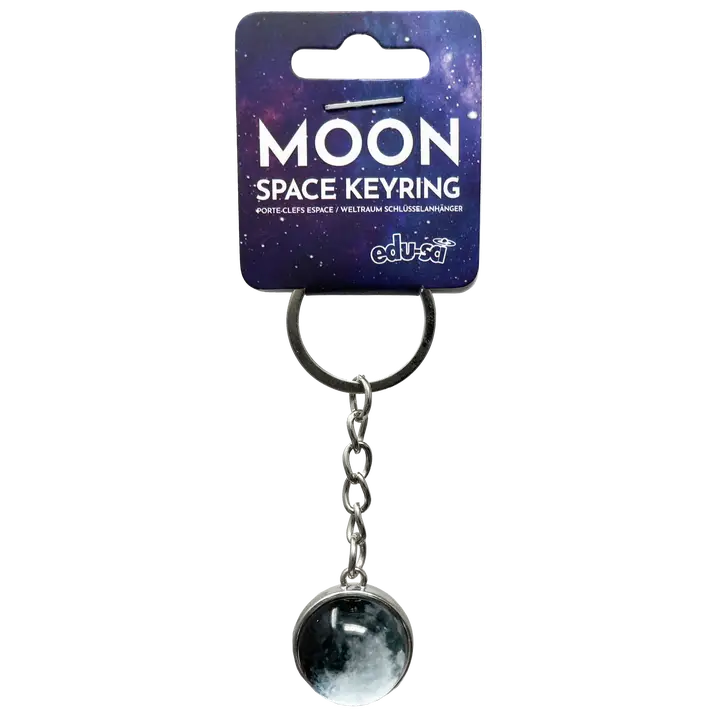 Moon Space Keyring