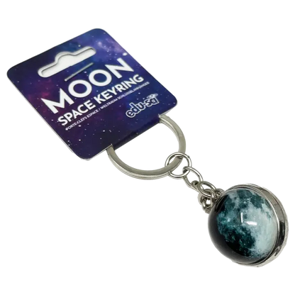 Moon Space Keyring