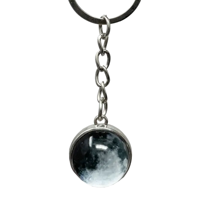 Moon Space Keyring