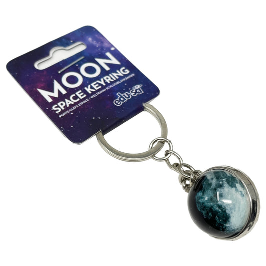 Moon Space Keyring