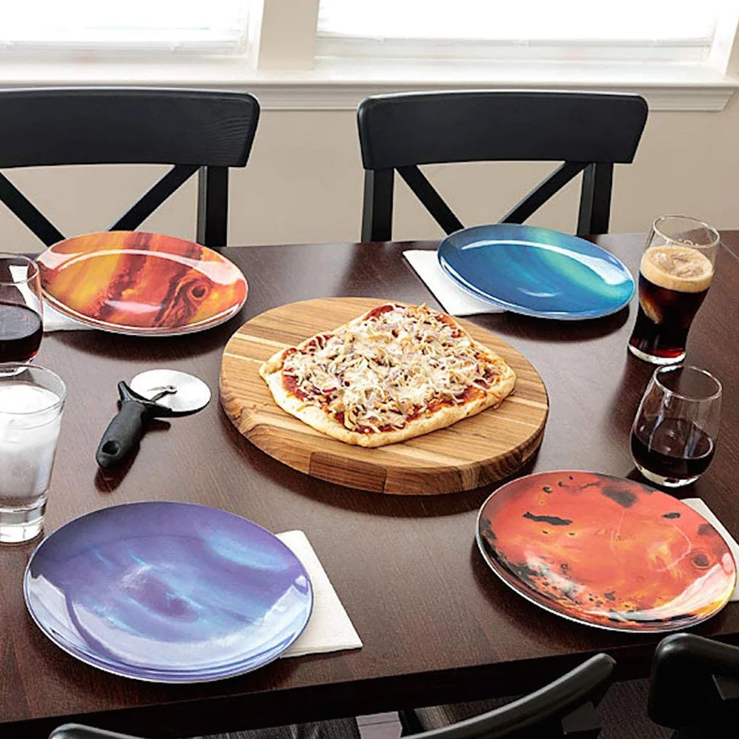 Planet Plates (Set Of 8)