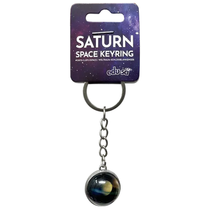 Saturn Space Keyring