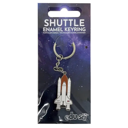Space Shuttle Enamel Keyring