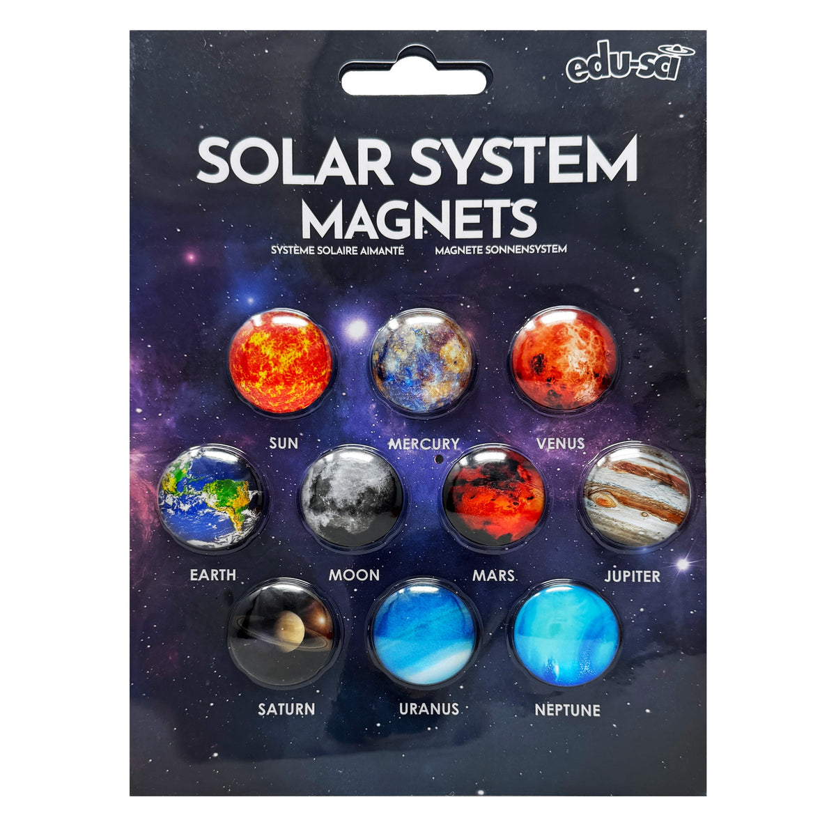 Solar System Fridge Magnet Set (10 Pack)