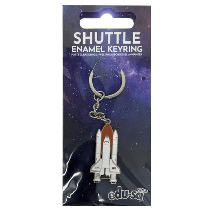 Space Shuttle Enamel Keyring