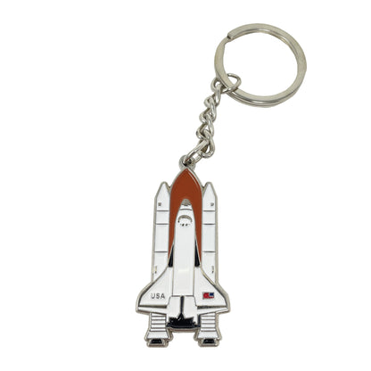 Space Shuttle Enamel Keyring