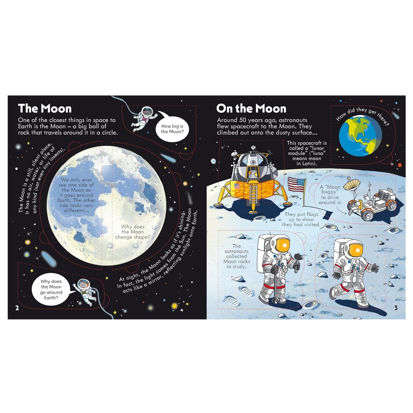 Usborne Lift-The-Flap Look Inside Space